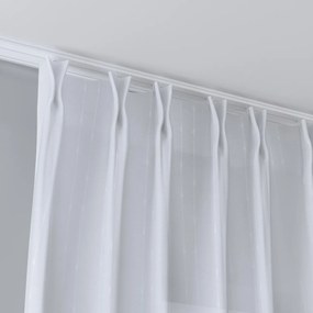 Zasłona na haczykach flex podwójnych