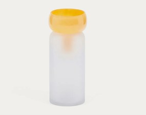 Żółty szklany wazon (wysokość 30,5 cm) Kelse – Kave Home