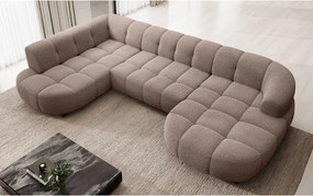 Narożnik VELPA XL z elektryczną regulacją siedziska w tkaninie LOOP 08 WERSAL
