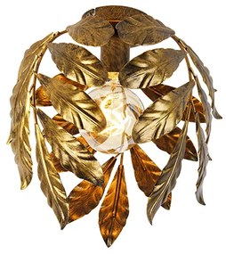 W stylu vintage lampa sufitowa antyczne złoto 30 cm - Linden klasyczny/Antyczny Oswietlenie wewnetrzne