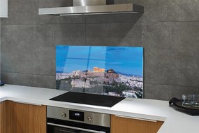 Panel Szklany Klasyczna Panorama Aten