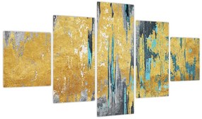 Obraz - Złoty wzór (125x70 cm)