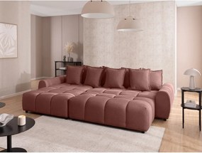 Podnóżek w kolorze terakoty Albane – Ropez