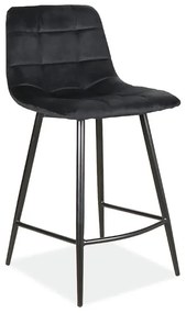 HOKER MILA H-2 VELVET CZARNY STELAŻ/CZARNY BLUVEL 19 SIGNAL