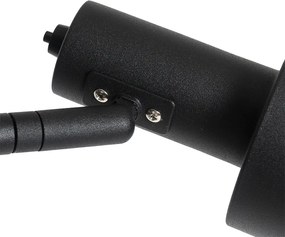 Nowoczesna lampa stojąca czarna 2-światłowa - Stijn