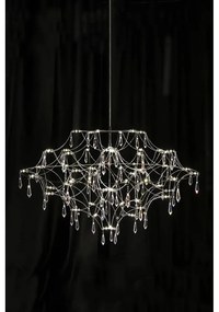 Lampa wisząca LED w kolorze srebra ø 80 cm Efesos – Markslöjd