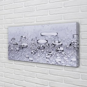 Obraz drukowany na płótnie Perliste Odświeżenie Wodne