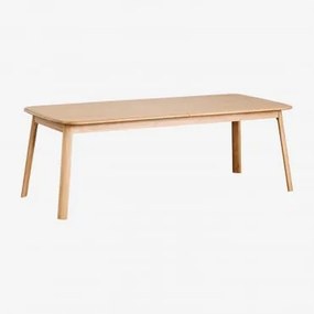 Rozkładany Drewniany Stół Jadalny (220-320x95 Cm) Treveris Roble - Sklum