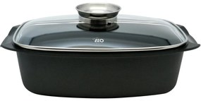 Elo 84932 Brytfanna ze szklaną pokrywką i aromatyzerem Alucast 40 x 22 cm