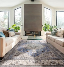 Niebieski dywan 200x290 cm Sovereign – Asiatic Carpets