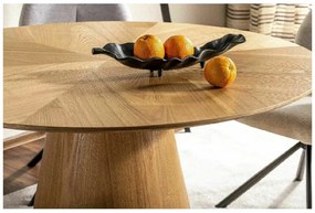 Okrągły stół jadalniany ANGEL 120x120 cm, dekor dąb