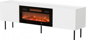 Szafka RTV z kominkiem Gretzo 180 2D