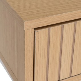 Konsola w dekorze dębu w naturalnym kolorze 30x100 cm Mid-Lines – Casa Selección
