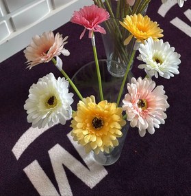 Sztuczny kwiat GERBERA 47 cm - różne kolory