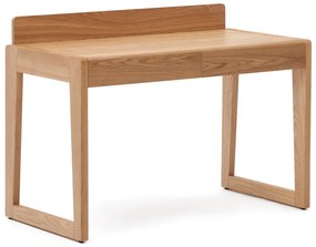 Biurko z blatem w dekorze jesionu 60x120 cm Arandu – Kave Home