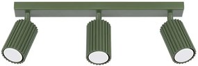 Oliwkowa lampa syfitowa w stylu loft - D307-Melson