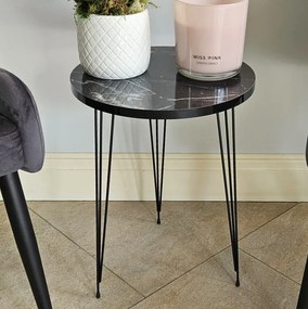 Okragły stolik kawowy, srednica 38cm