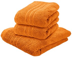 Ręcznik kąpielowy Comfort Maxi 100x180 cm pomarańczowy, 100% bawełna