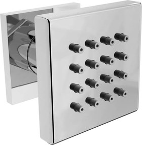 Mexen Cube dysza boczna natynkowa, chrom - 79360-00