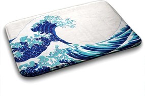 Antypoślizgowy dywanik łazienkowy Antypoślizgowy dywanik łazienkowy Fala Ocean Morze