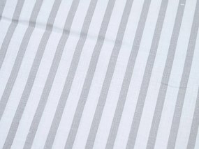 PrzytulneMieszkanie.pl PrzytulneMieszkanie.pl Pościel bawełniana GREY LINES biała Rozmiar pościeli: 2 szt 70 x 90 cm | 200 x 220 cm