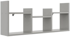 Szara Minimalistyczna Półka Na Książki L8-S52