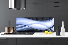 Szkło do Kuchni na Ścianę Geometryczny Nieład Form