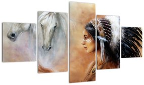 Obraz - Czary Indian (125x70 cm)