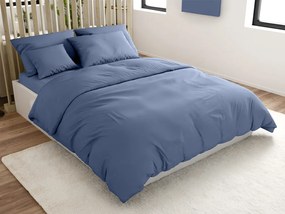 PrzytulneMieszkanie.pl PrzytulneMieszkanie.pl Pościel bawełniana LUX niebieska hotelowa kieszeń Rozmiar pościeli: 70 x 90 cm | 140 x 200 cm