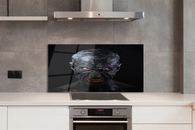 Panel szklany do Kuchni Przerażająca Postać o Czerwonych Oczach