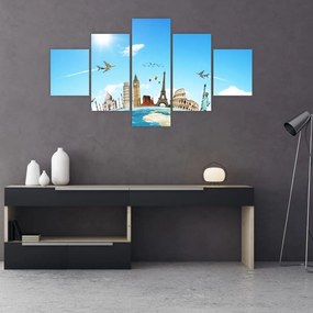 Obraz - Podróże (125x70 cm)