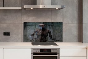 Panel szklany do Kuchni Zjawa w Opuszczonym Budynku