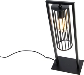 Inteligentna nowoczesna lampa stołowa czarna z Wifi ST64 - Balenco Wazo