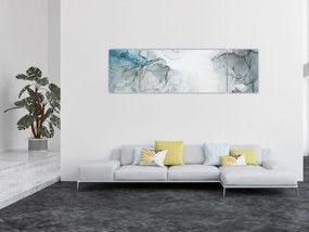 Obraz - Niebieski marmur (170x50 cm)
