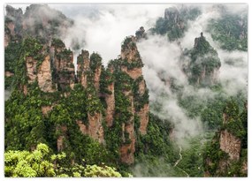 Obraz - Zhangjiajie National Park, Chiny (70x50 cm)