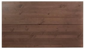 Brązowy stół z litego drewna sosnowego 90x160 cm Derby – Støraa