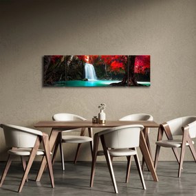 Obraz - Wodospad (170x50 cm)