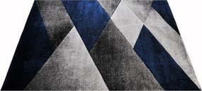 Dywan Diamond New 3D Geometria Granatowy 160 cm x 220 cm