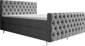 Łóżko kontynentalne Chester Plus 160x200 Monolith 92