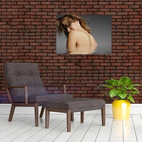 Obraz kąpiącej się kobiety (70x50 cm)