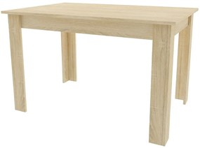 Prostokątny stół do jadalni skandynawskiej dąb sonoma L7-Z48