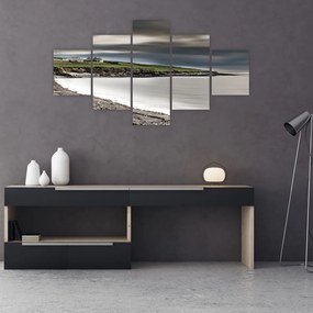 Obraz jeziora o zmierzchu (125x70 cm)