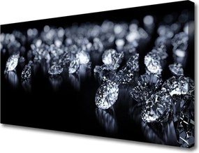 Obraz na płótnie Kryształowy Blask Diamentów
