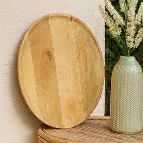 Talerz drewniany LIL, Ø 38 cm