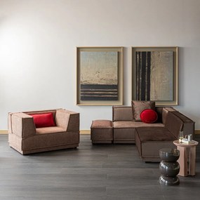 Okrągły stolik z połyskiem ø 40 cm Orivo – WOOOD