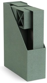 Kartonowe organizery zestaw 4 szt. Hugo Canvas Paper Laminate – Bigso