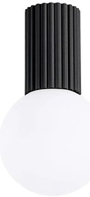 Czarny nowoczesny plafon - K598- M3-W23