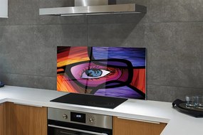 Panel nad Blat Kuchenny Artystyczna Wizja Oka