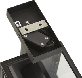 Przemysłowa lampa ścienna zewnętrzna ciemnoszara IP44 - Sutton Down