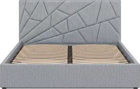 Łóżko F-Line Terre 120x200, Monolith 84 Popielaty